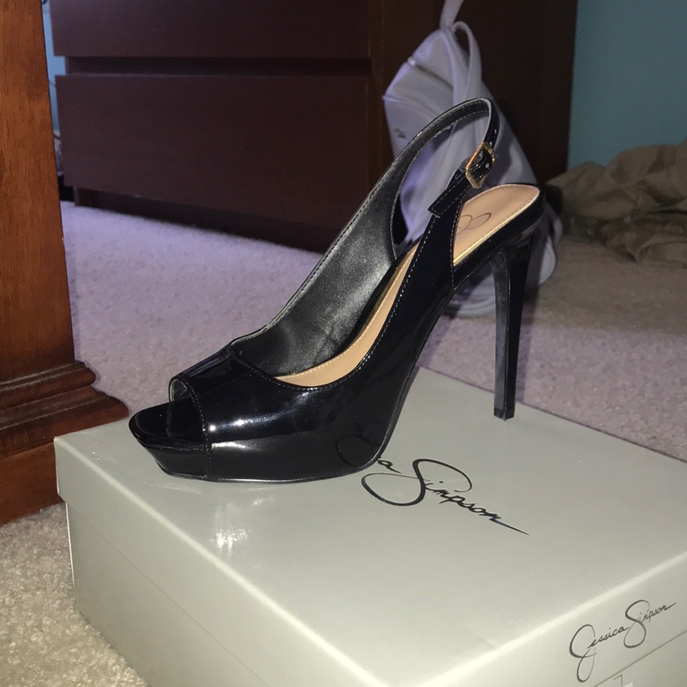 Jessica Simpson Peep Toe Heels